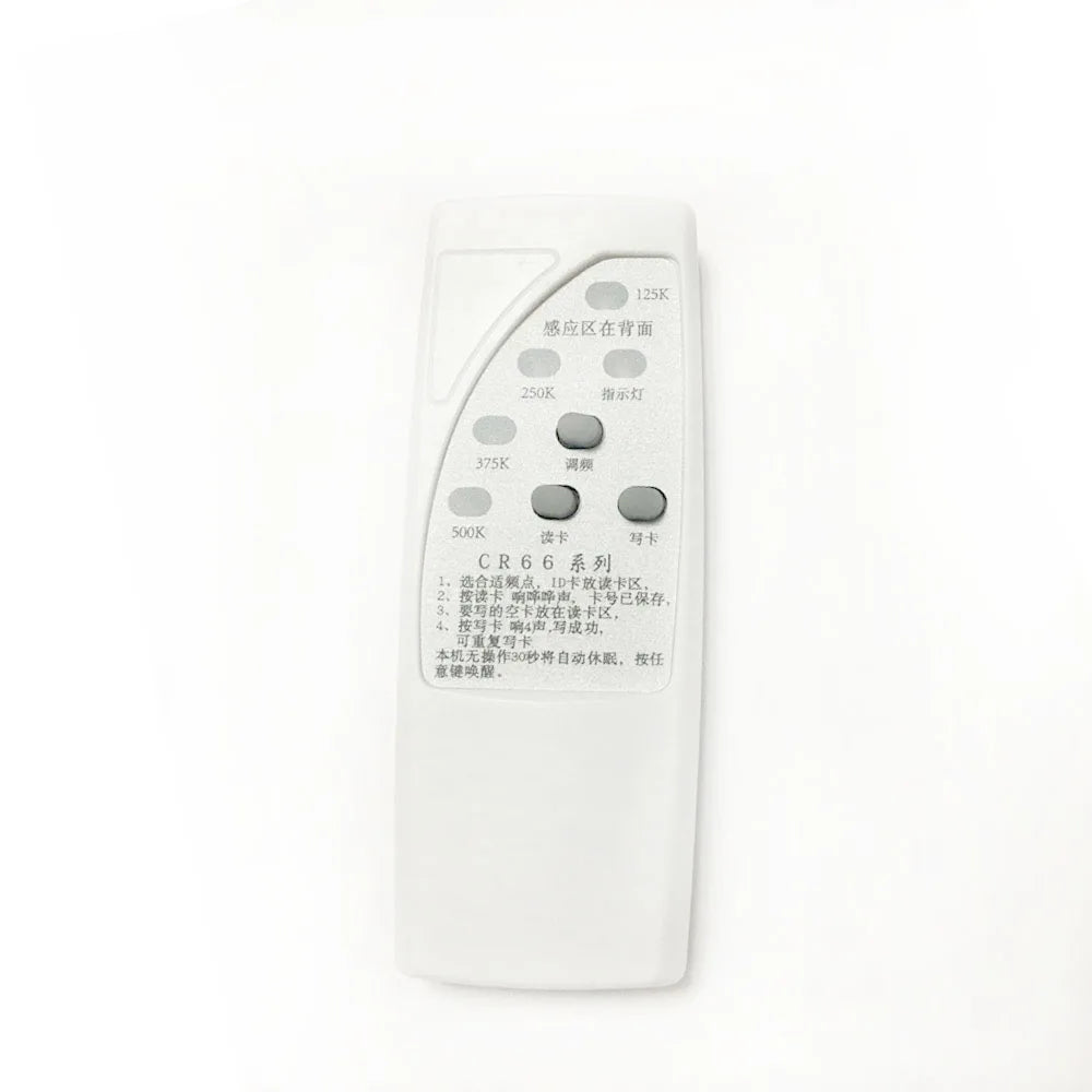 125Khz RFID Card Duplicator Copier 125/250/375/500KHz CR66 RFID Scanner Programmer Reader Writer Duplicator Vue