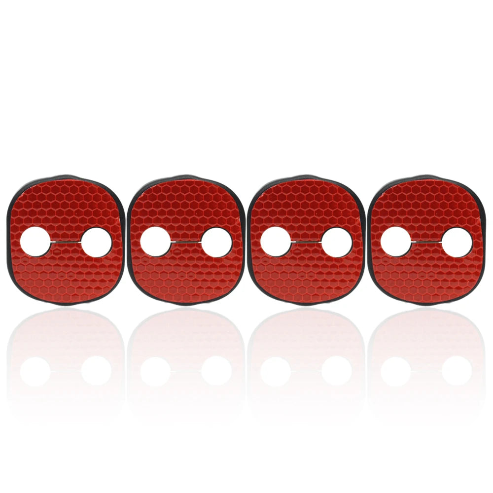 Car Door Lock Protective Cover Sticker Rust-Proof Lock Cover For KIA K3 K5 FORTE SORENTO New Carens Borrego Car Styling 4pcs Vue