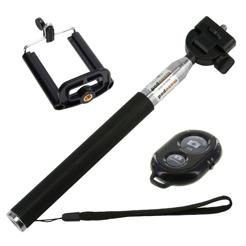 Selfie Sticks Bluetooth-compatible Stick Remote Control Shutter Monopod Selfie Stick Tripod for Smartphone Vue