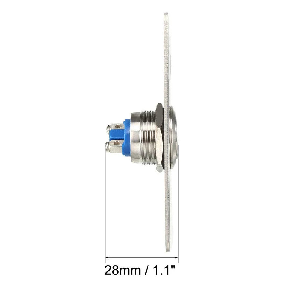 Door Exit Button Release Push Switch Stainless Steel Switch Push Release Alloy with for Home Access Control Lock System control Vue