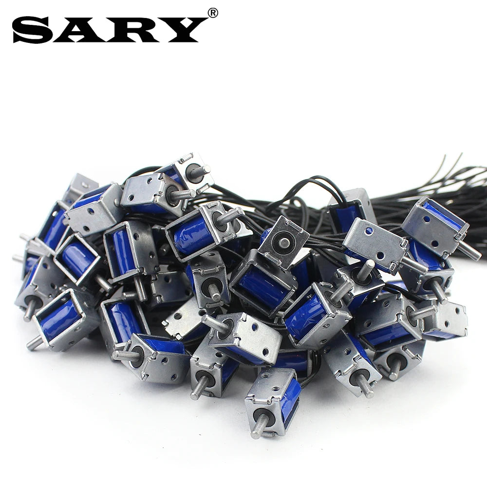 DC 5v small electric control lock mini electronic lock electric bolt lock miniature electromagnet solenoid electric bolt lock Vue