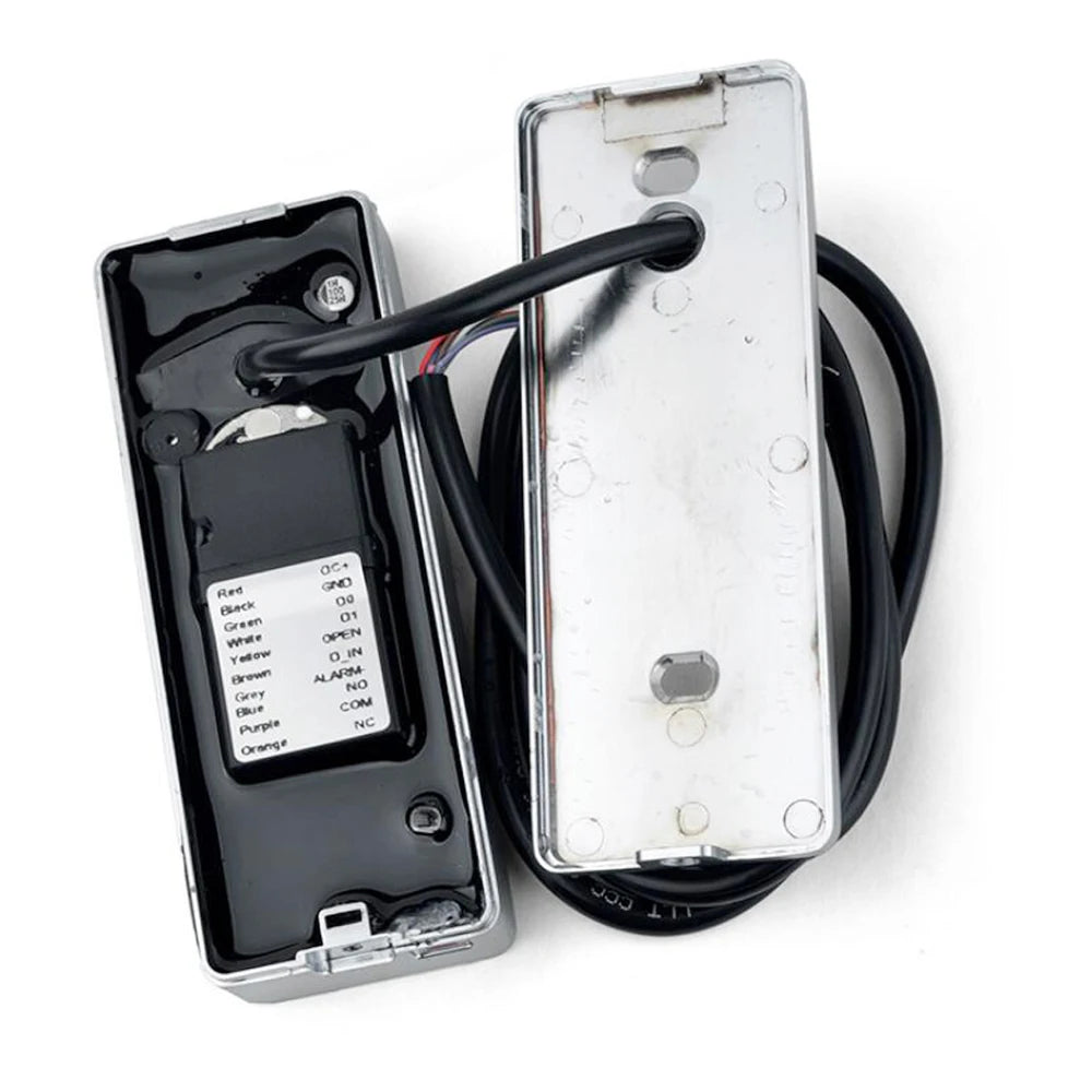 Metal Biometric Fingerprint Standalone Access Control System Rfid 125khz Reader Door Access Control Waterproof IP66 1000 Users Vue