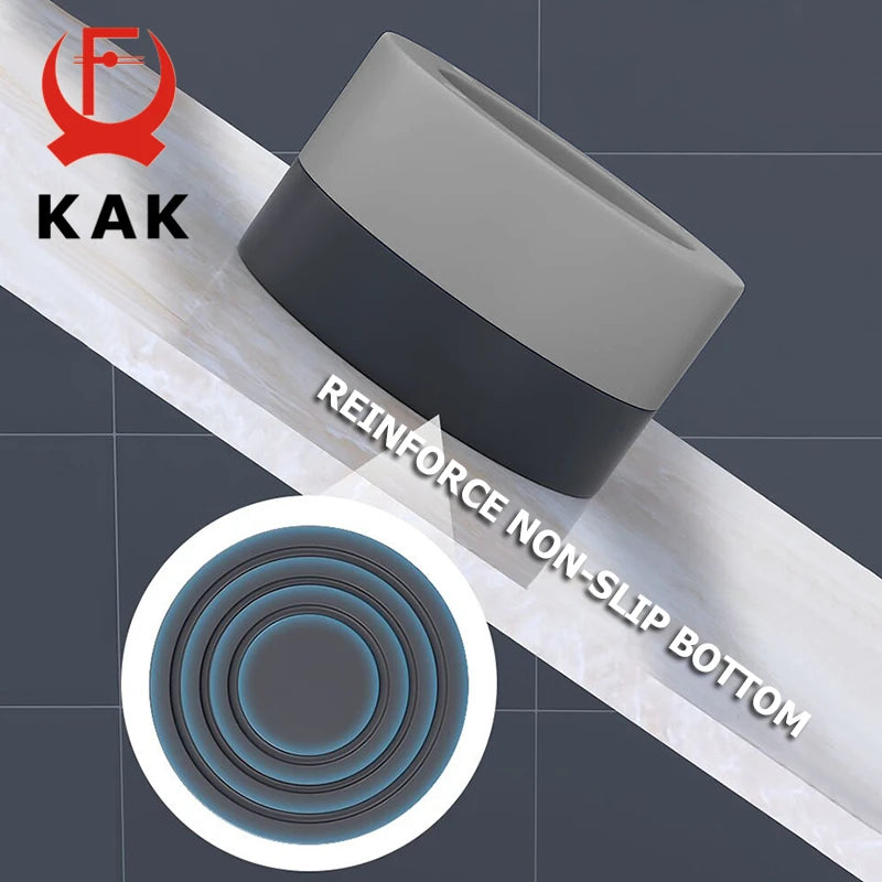 KAK 4PCS Anti Vibration Pads Washer Feet Pad Universal Washing Machine Anti-Skid Roller Kit Furniture Lifting Foot Base Elevate Vue