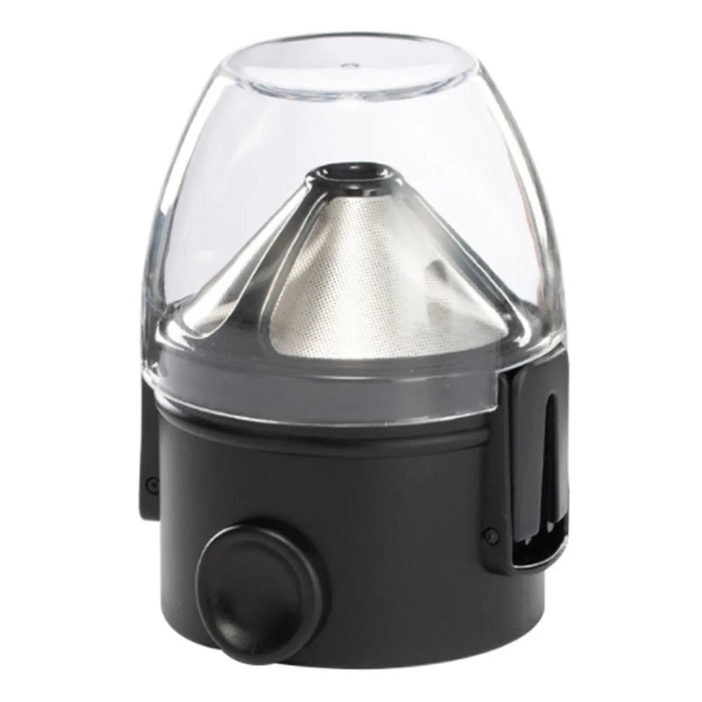 Reusable Pour Over Coffee Filter Portable Stainless Steel Coffee Dripper Filter Arms Pour Over Coffee Maker for Home Camping Vue