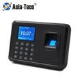 Biometric Fingerprint Time Attendance System Clock Recorder Office Time Clock Employee Recorder Device Vue US Plug Portuguese