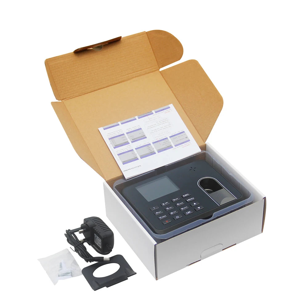 Advanced Student USB Flash Driver Download Excel Report Standalone Biometric Fingerprint Time Attendance Machine Optional TCP/IP Vue