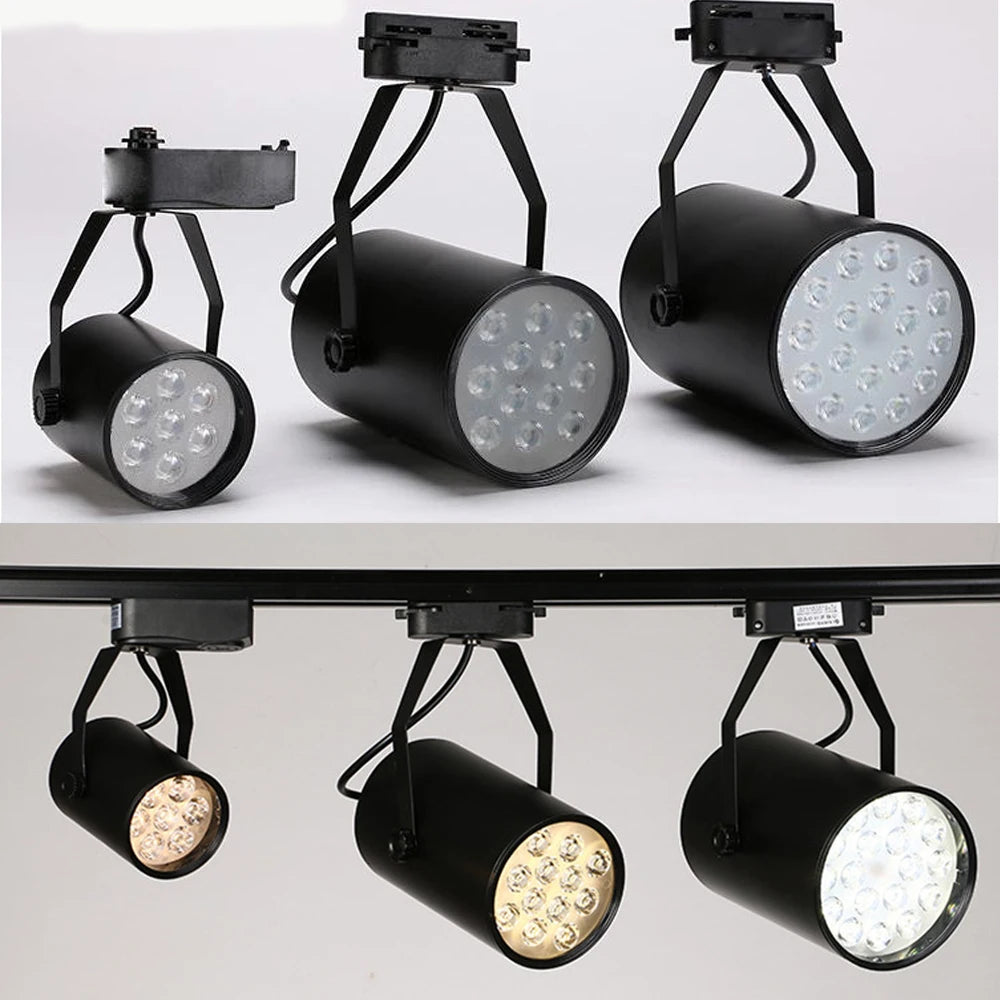 SANDIY LED COB Track Light Spotlight 3W–15W | Shop & Home LED Track Spotlight Vue