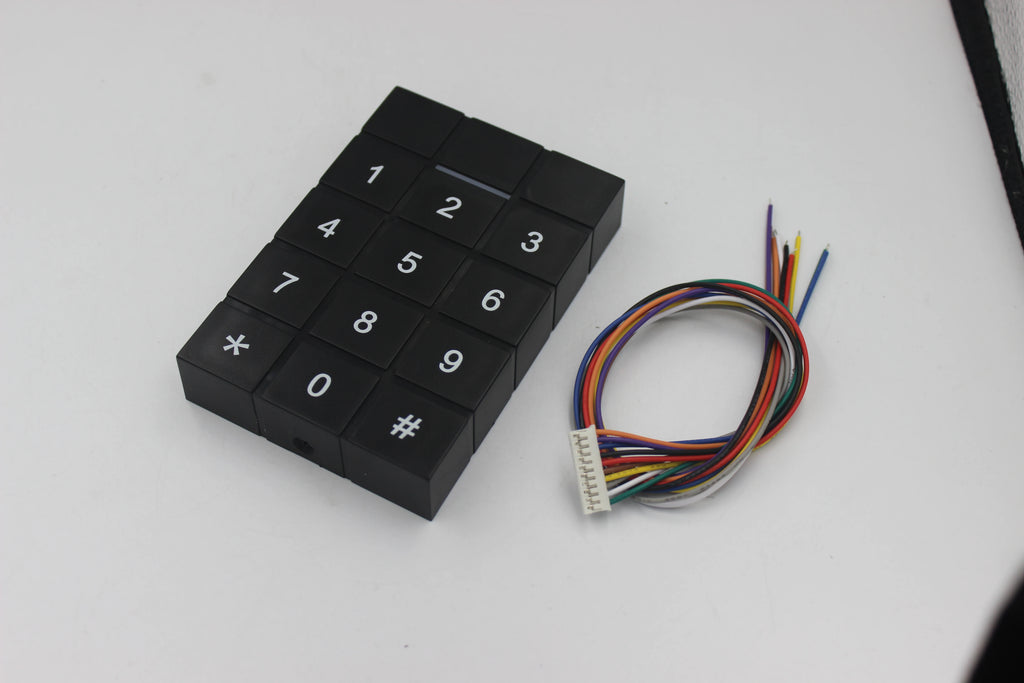 125KHz RFID Access Control Keypad EM Card Reader Password keypad For Door Access Control System Lock Vue