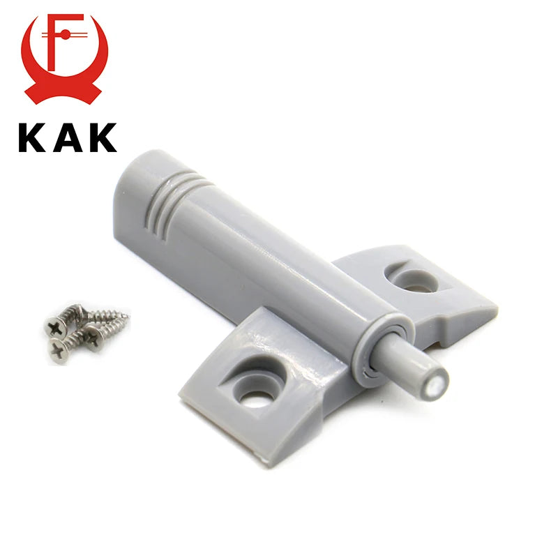 KAK High Quality 10Set/Lot Gray White Kitchen Cabinet Door Stop Drawer Soft Quiet Close Closer Damper Buffers With Screws Vue