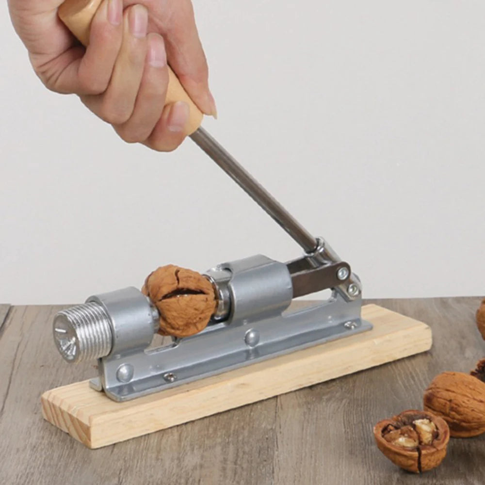 Nutcracker Crack Almond Tongs Nut Hazelnut Hazel Pecan Heavy duty Walnut Cracker Hazelnut Machine Kitchen Clamp Clip Tool Vue
