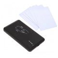 Mini portable USB Port 13.56Mhz rfid Card IC Card Reader USB Proximity Sensor Smart Card Reader HF IC MF reader Suitable laptops Vue IC reader and 5cards