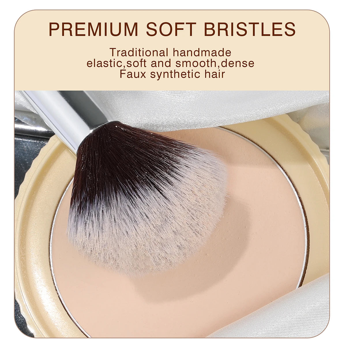 Makeup Brushes, SOLVE 32pcs Professional Makeup Brush Set High Quality Natural Synthetic Hair Makeup Brush Tools Kit Vue