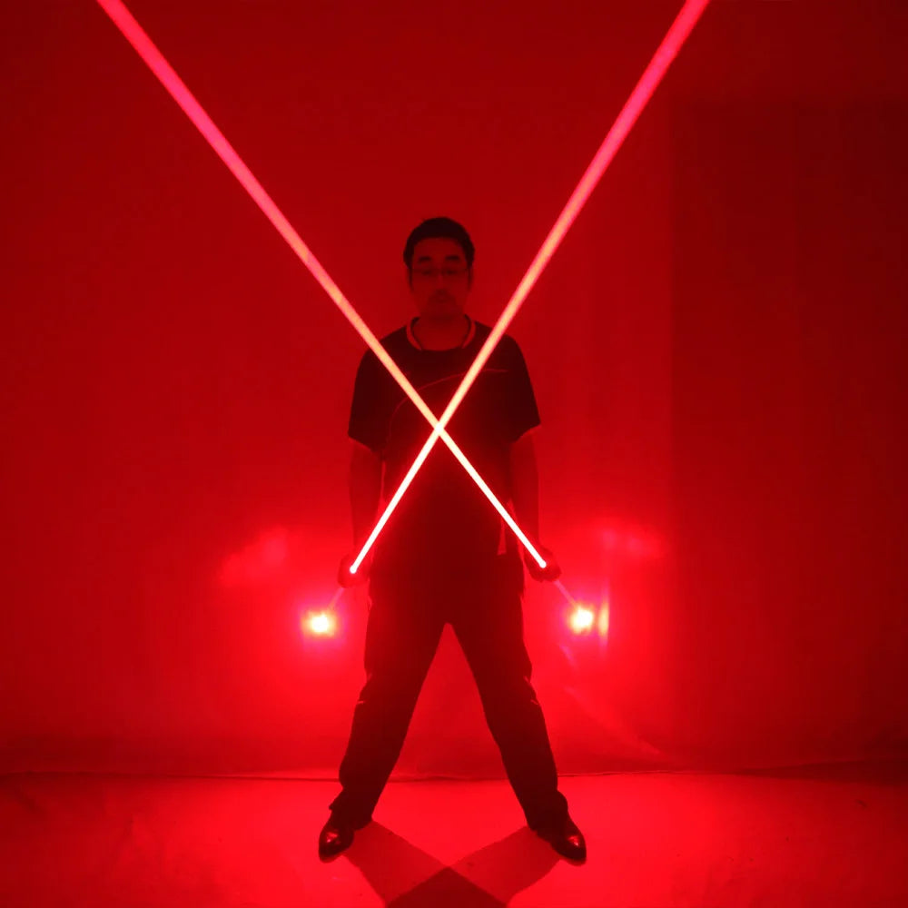 Dual Direction Red Laser Sword for Laser Man Show Big Beam Double Headed Laser Stage Performance Props Vue
