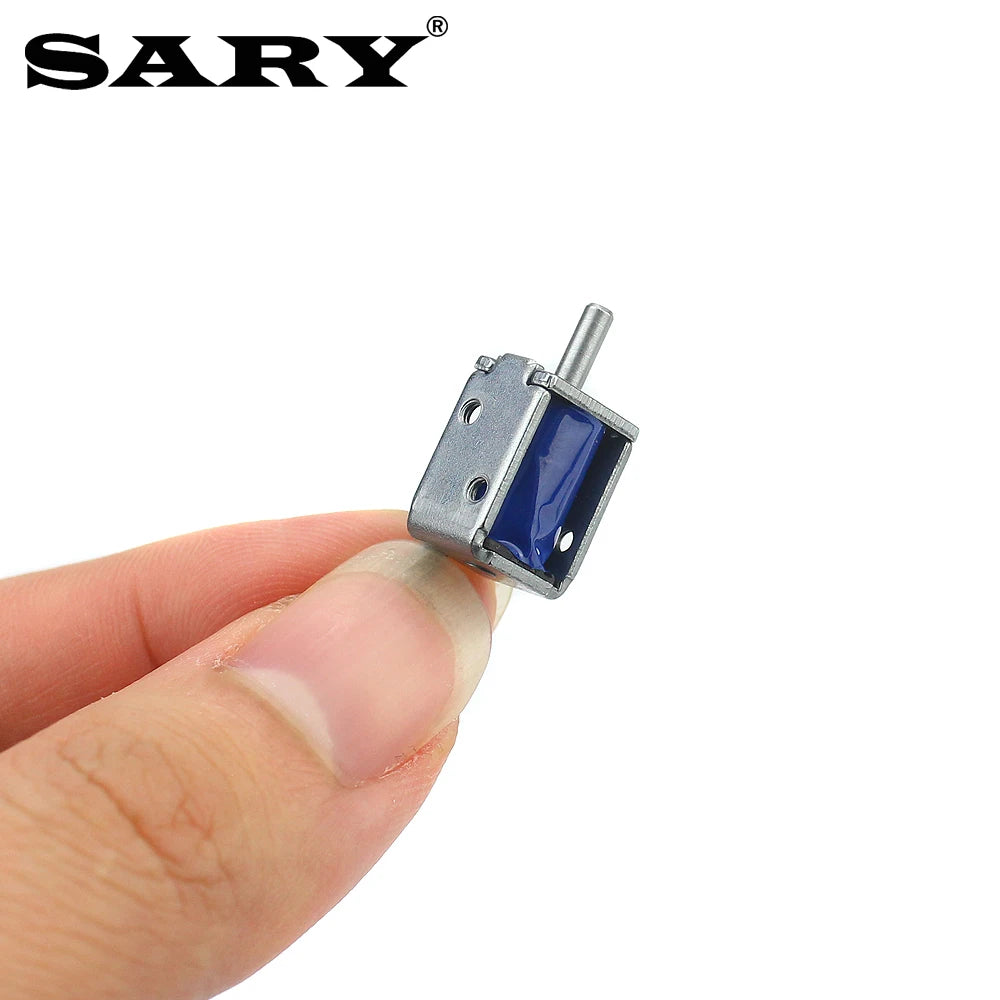 DC 5v small electric control lock mini electronic lock electric bolt lock miniature electromagnet solenoid electric bolt lock Vue