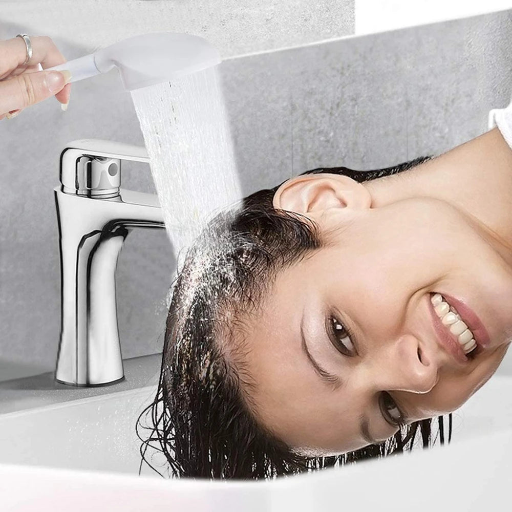 Portable Handheld Shower Hose,Handheld Hose Faucet Shower Head Spray Hose for Bathing Baby, Pets Shower, Washing Hair Vue