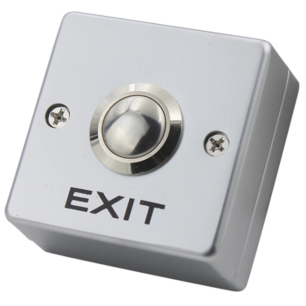 Zinc Alloy GATE DOOR Exit Button Exit Switch For Door Access Control System Door Push Exit Door Release Button Switch Gate Entry Vue Z53 button