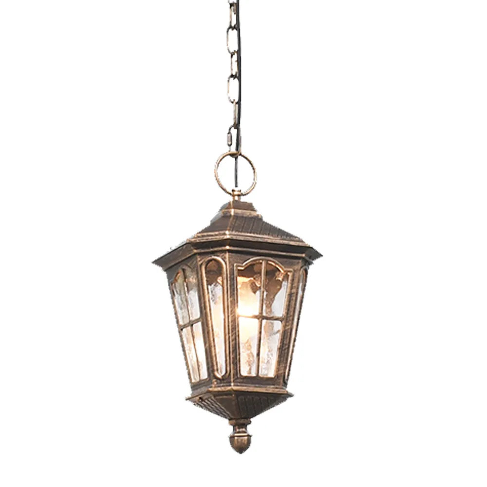 SANDIY Retro Outdoor Pendant Lamp IP65 Waterproof E27 European Outdoor Pendant Lamp Vue
