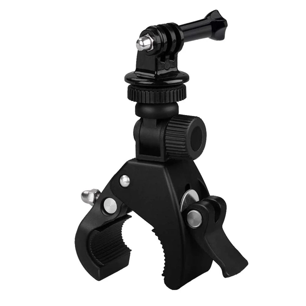 Bicycle Camera Mount Bike Motorcycle Handlebar Handle Bar Tripod Clip Adapter Action Camera Part For Gopro Hero 11 10 9 8 7 Vue