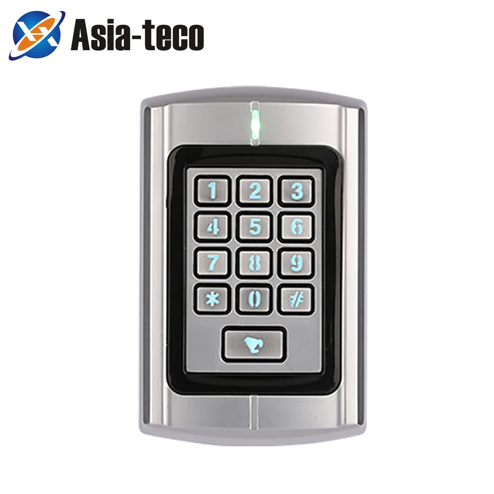 RT380 RFID Access Control Machine Metal Waterproof 1000 Users Card Reader Wiegand Waterproof Door Access Control System Vue
