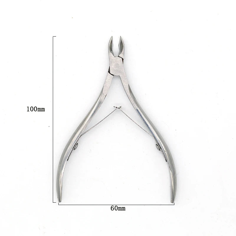 Nail Cuticle Nipper Scissors Stainless Steel Manicure Colorful Clipper Dead Skin Remover Pedicure Eagle Beak Pliers Vue 06