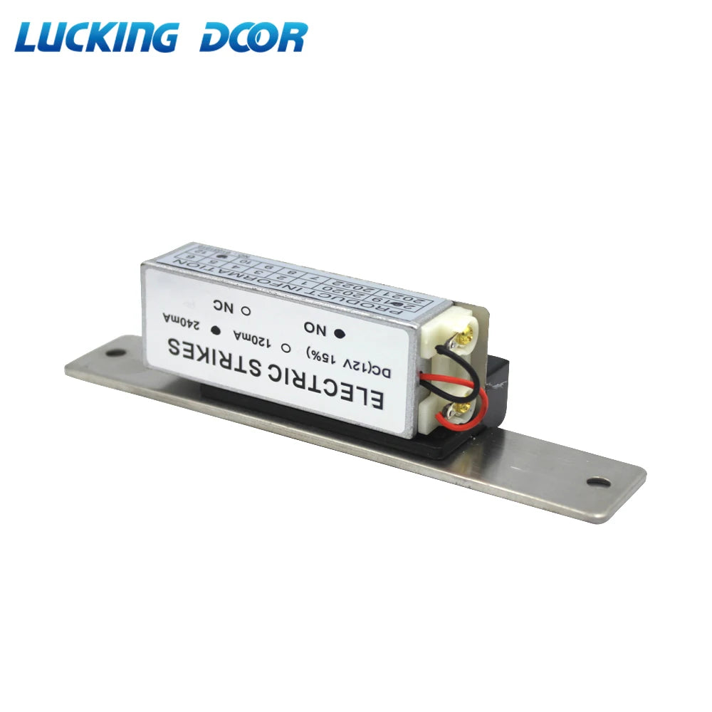Electric Strike Door Lock for Access Control System Fail Secure Or Fail Safe NC/NO 12V Narrow Type Vue