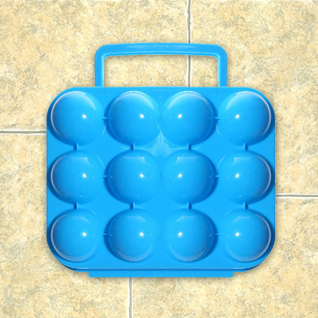 Plastic Egg Holder Storage Box – 6 or 12 Grid Egg Carrier Egg Storage Container Vue
