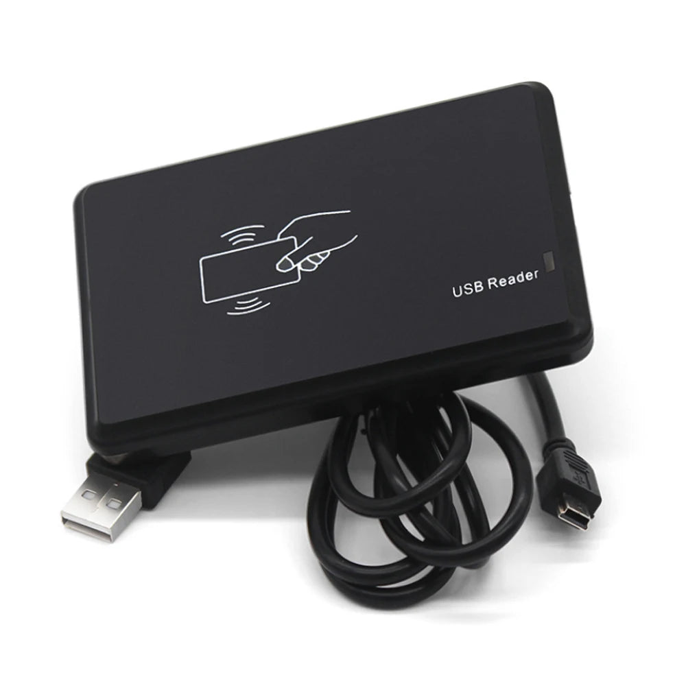 USB Desktop 125Khz RFID Card Reader Sensor EM4100 Smart Proximity Card USB Reader no drive device EM ID Card for Access Control Vue Default Title
