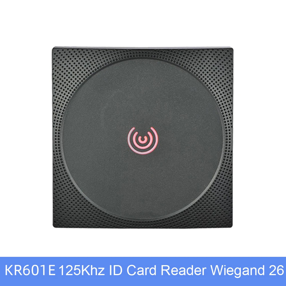 KR601E Access Control RFID Card Reader 13.56MHZ 125Khz Proximity Card Reader Wiegand 26 34 NFC Reader IP65 Waterproof Vue KR601E 125Khz