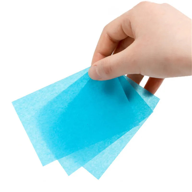 50Pcs/Box Protable Facial Absorbent Paper Oil Control Wipes Absorbing Sheet Oily Matting Tissue Face Care Paper Matting Tissue Vue
