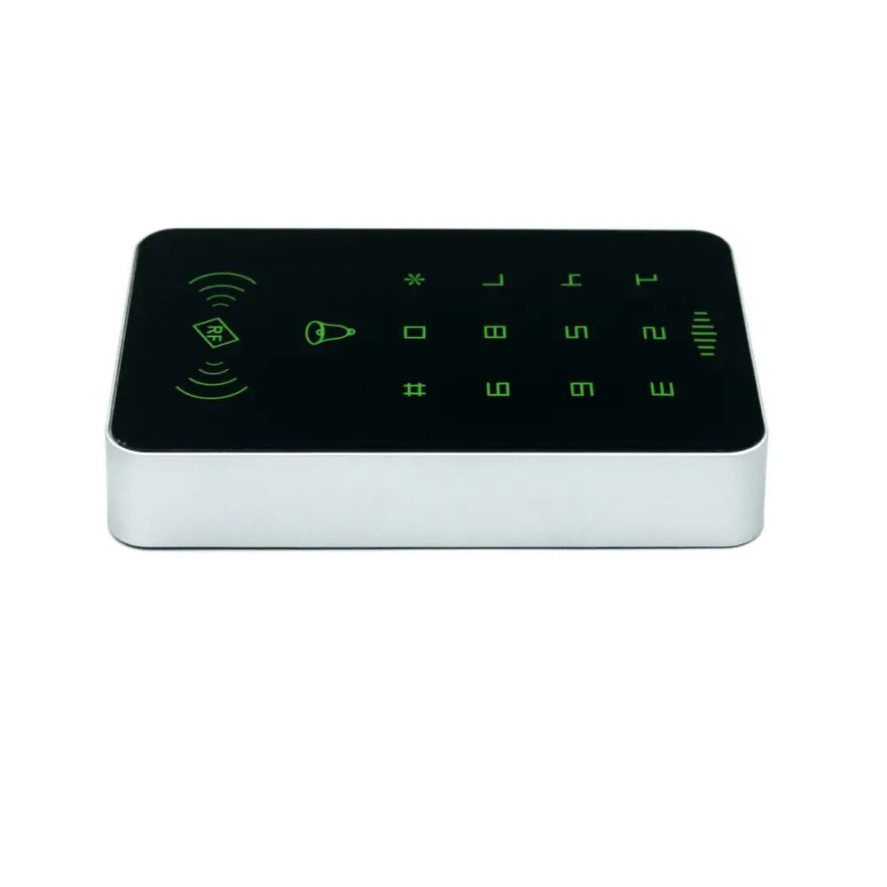 13.56Mhz Card Reader Door Lock System 1000 User RFID Access Control Keypad Cover Digital Panel Smart Door Access Control System Vue