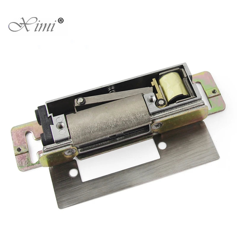 Original DC12V Fail-secure/Fail-Safe Type Stainless Steel Surface Mounted Electric Strike Door Lock Holding Force 800KG Vue