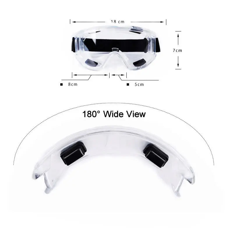 Half Face Dustproof Respirator Work Face Mask Safety Glasses Cotton Filters For Carpenter Polishing Daily Haze Safety Protection Vue