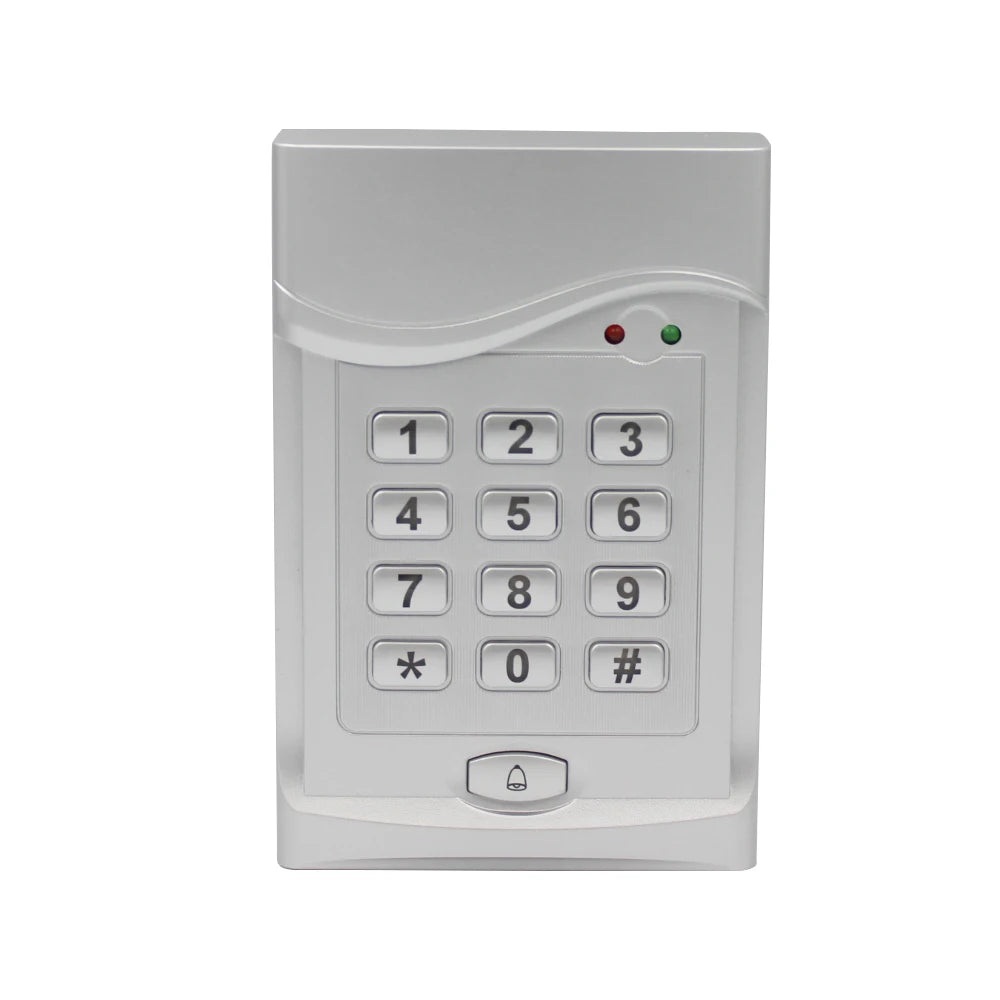125Khz RFID Access Control Keypad digital 6000 user Standalone Access Controller panel Card Reader Door Lock opener Vue S90