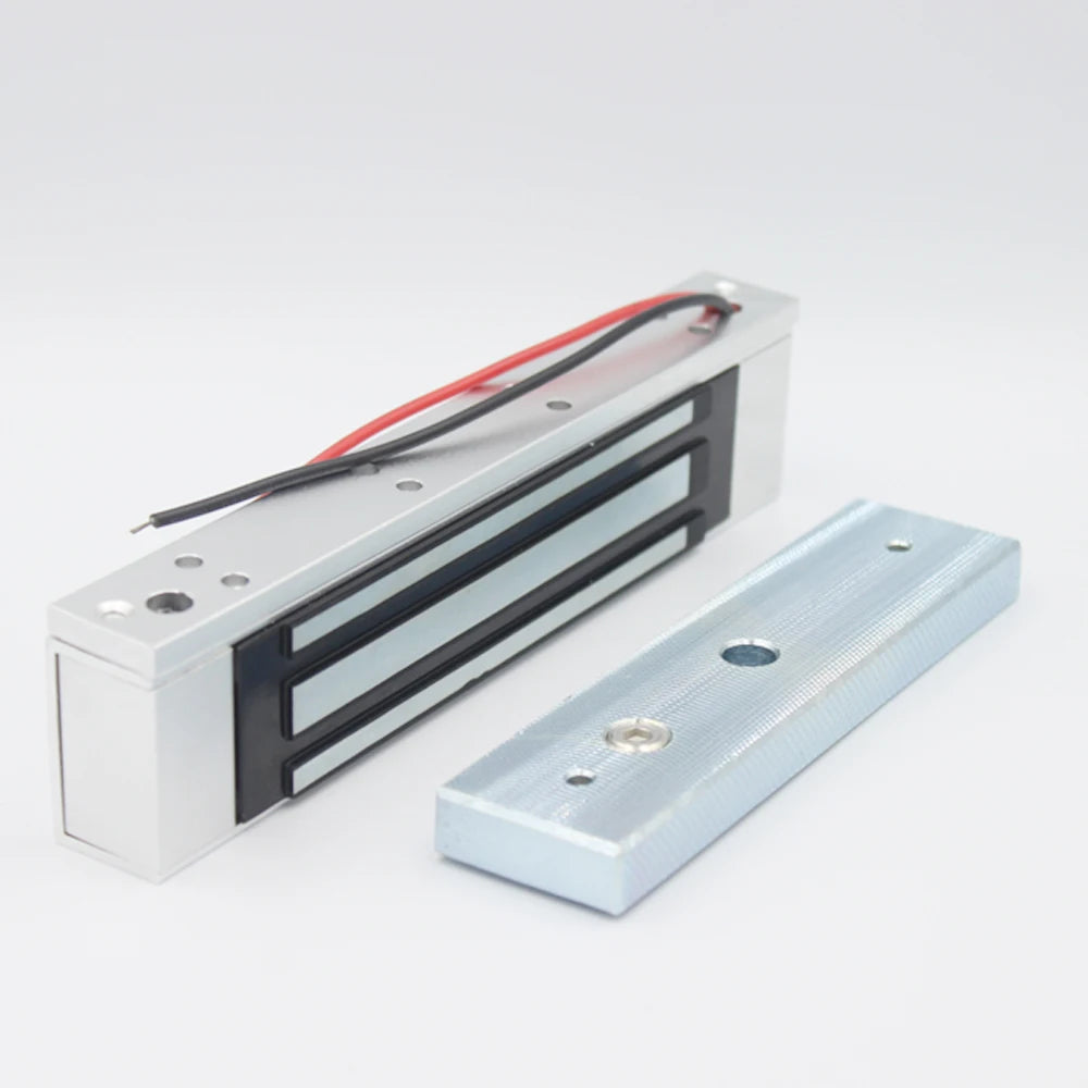 180KG 350lbs Electric Magnetic Lock DC 12V Single Door Electromagnetic Lock Holding Force Access Control Lock Vue