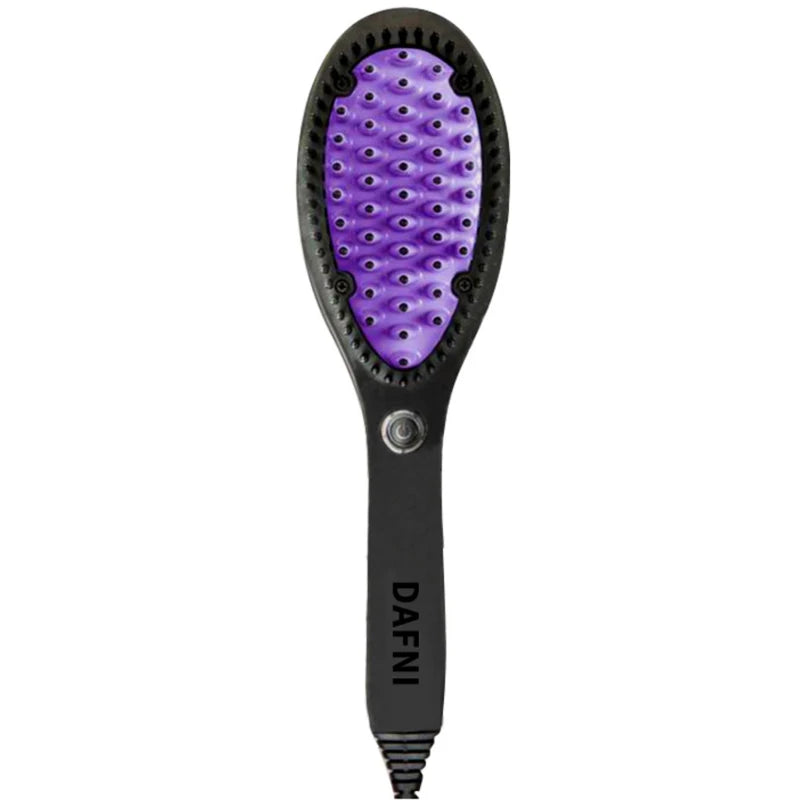 Ceramic 2-in-1 Hair Straightening Brush & Electric Curler Hair Straightening Brush Vue