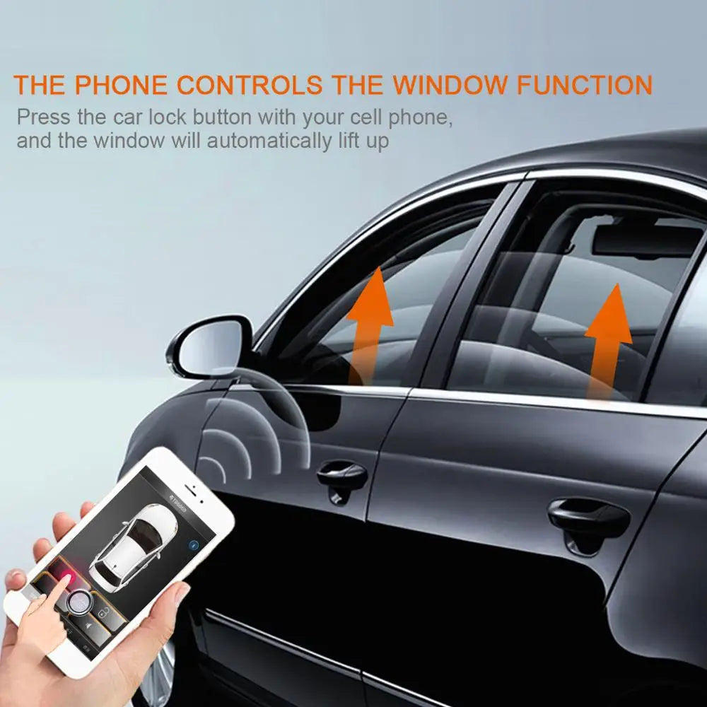 PKE keyless entry Control the car by mobile phone With Remote Start And bluetooth control Close to the lock/leave the lock 686W Vue