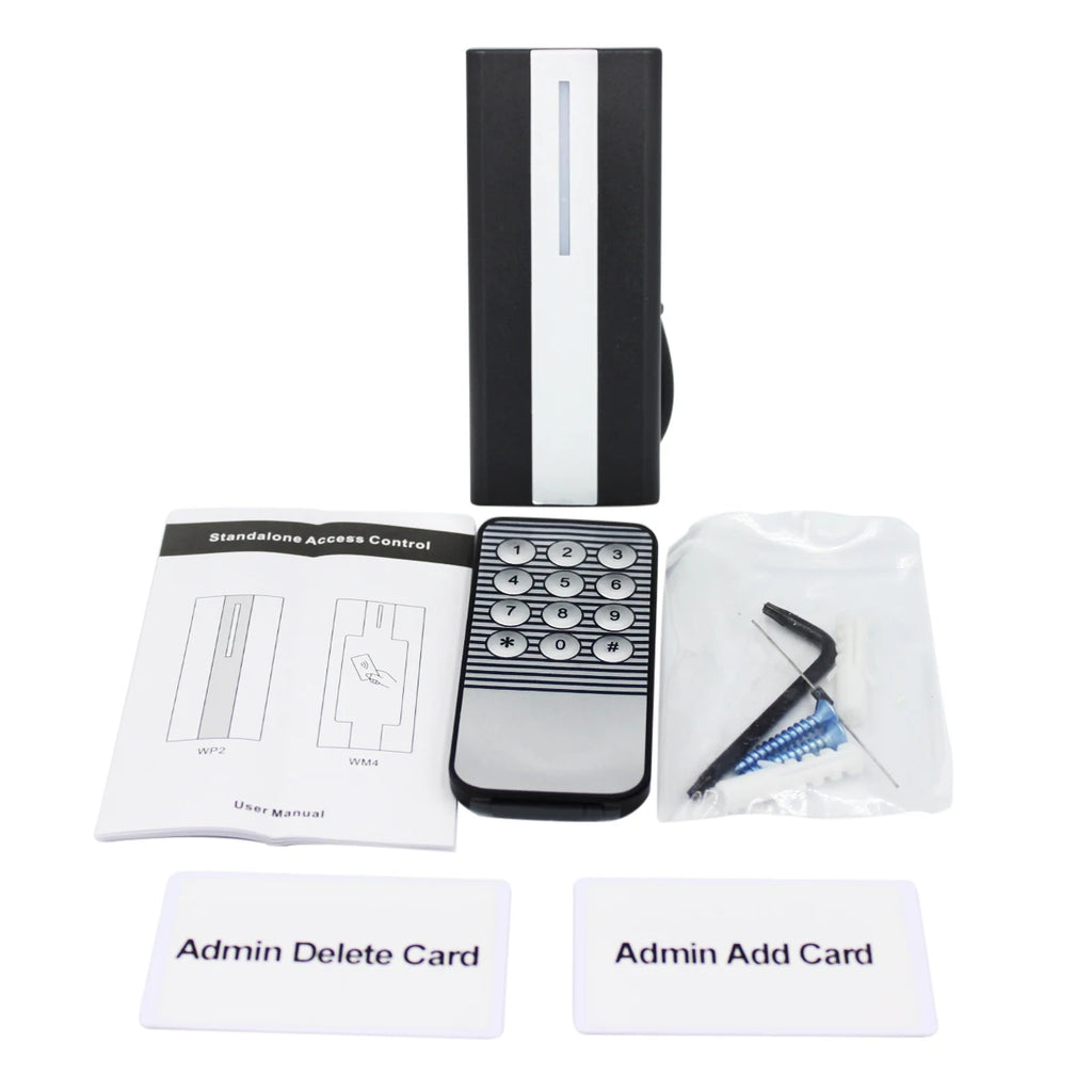 125khz RFID Access Control Reader 2000 user Proximity RFID Card Reader Access Control System Waterproof IP67 Wiegand input out Vue