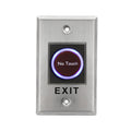 12V 24V No Touch Exit Button Release Switch Opener NO COM NC LED Light for Door Access Control System Entry Open Vue E09-English LOGO China Mainland