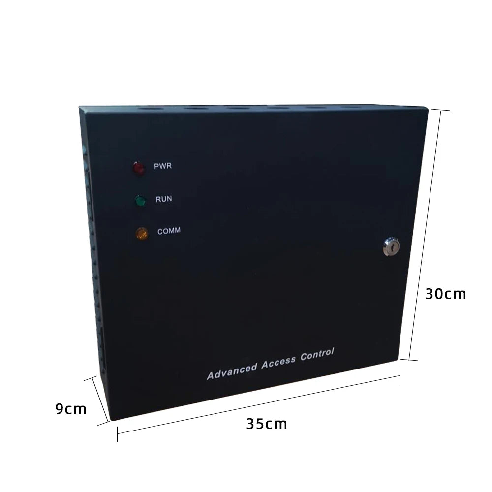 Tcp/Ip Access Control Board 1 2 4 door Security Access Controller with Back Up battery Function 5A Power Box Vue