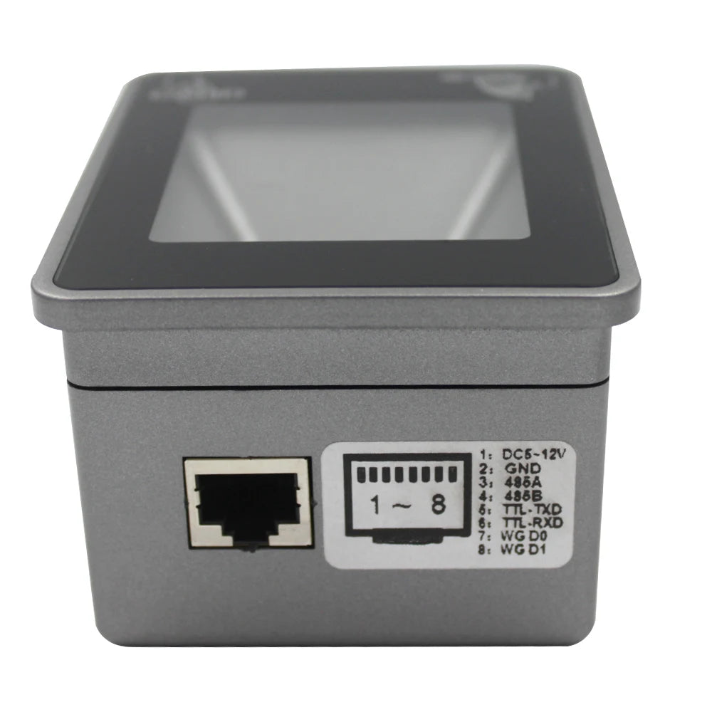 USB Embedded 2D Barcode Scanner Module QR Code Reader for Access Control System Standard TTL RS485 WG 26/34 Output Vue