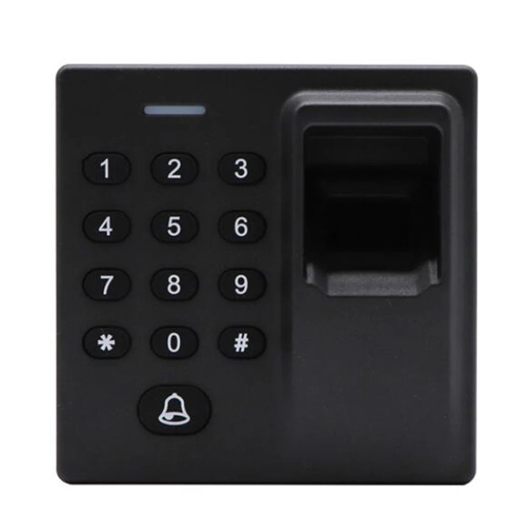 Mini Biometric Fingerprint Access Control Standalone Door Controller Keypad Finger and RFID Card Door Entry Lock Vue