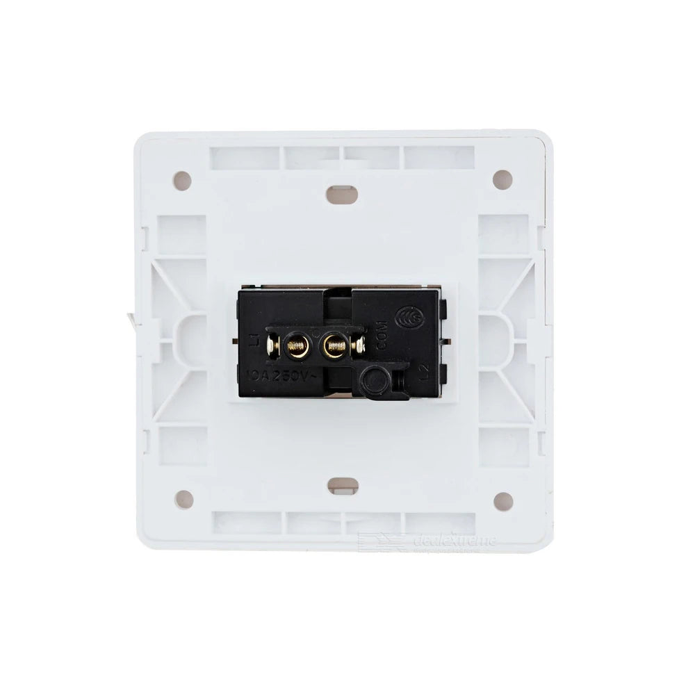 Door Exit Button Release Push Switch for Electronic Door Lock NO COM lock Sensor Switche access push with 86mm with back case Vue