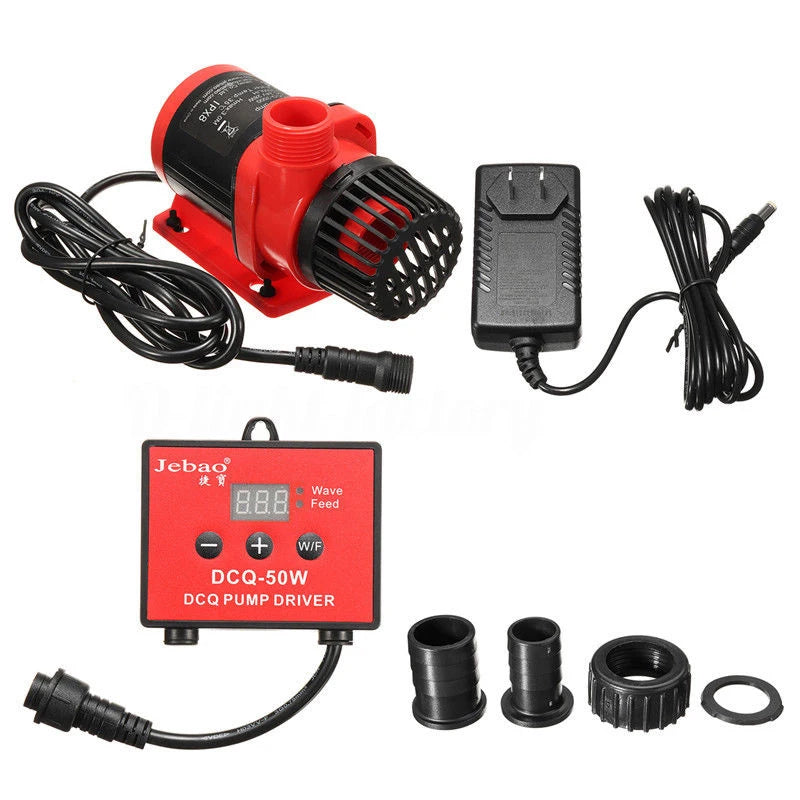 Jebao Smart Aquarium DCQ ACQ Frequency Conversion Pump Controllable Return Pump for Fish Tank Aquarium Submersible Water Pumps Vue