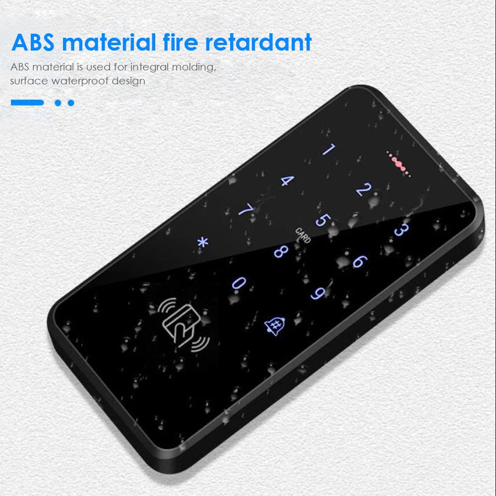 Waterproof 125KHZ Door Access Control System Kit RFID Touch Keypad Electric Magnetic Lock WG 26/34 3000 user with Access Power Vue