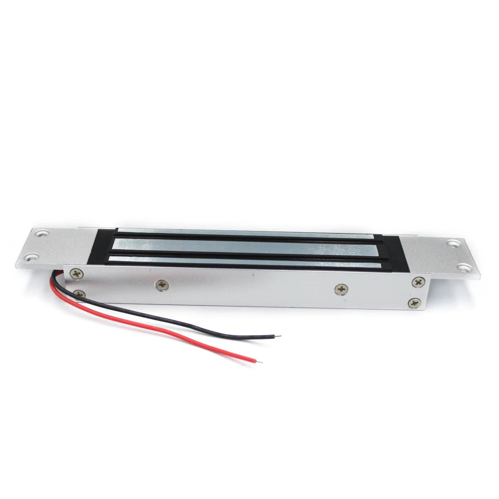 12V Professional Electromagnetic Lock Single Door - 600lbs Holding Force Mortise Installation for Access Control System Security Vue