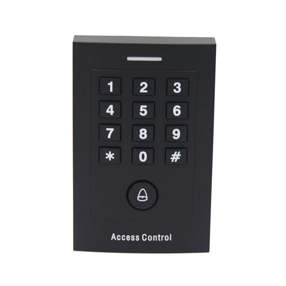 125KHZ RFID Password Keypad Access Control Backlight Door Standalone Access Control System Device Machine door lock Vue AC
