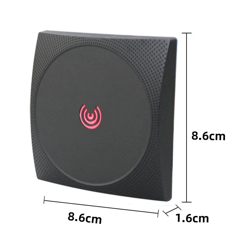 KR601E Access Control RFID Card Reader 13.56MHZ 125Khz Proximity Card Reader Wiegand 26 34 NFC Reader IP65 Waterproof Vue