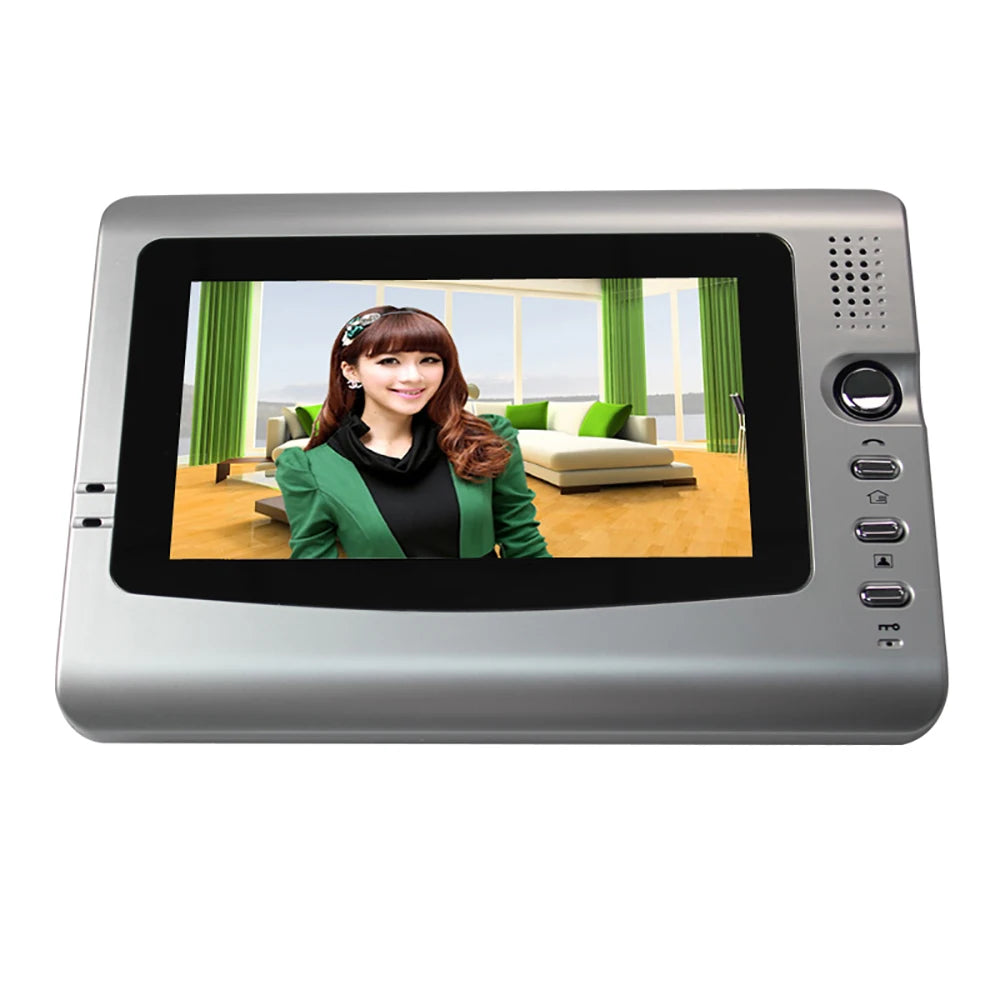 7 inch Visual Doorbell Rainproof Camera Two-way Audio Door Phone Visual villa Intercom Building Intercom Vue