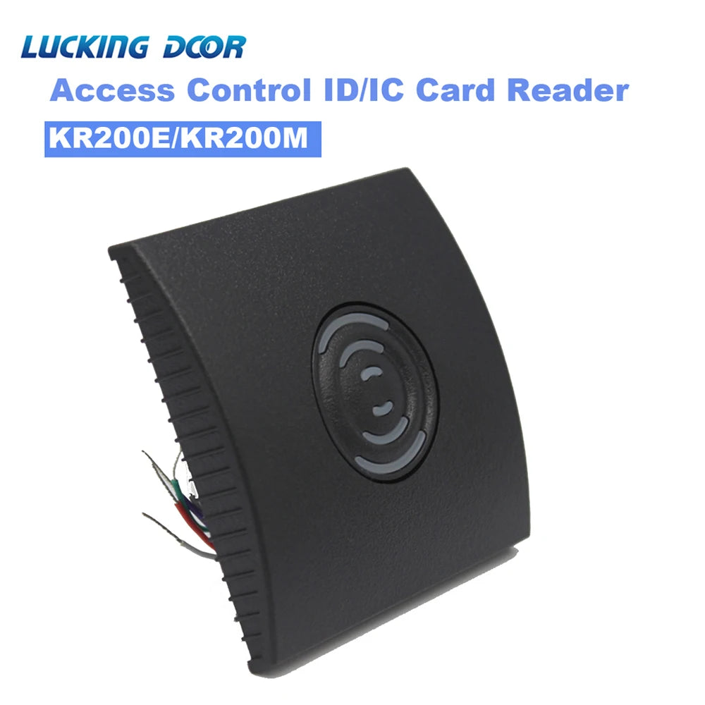 13.56MHZ/125KHZ RFID access control card reader Proximity Card Access Control Reader wiegand card reader IP65 waterproof KR200E Vue