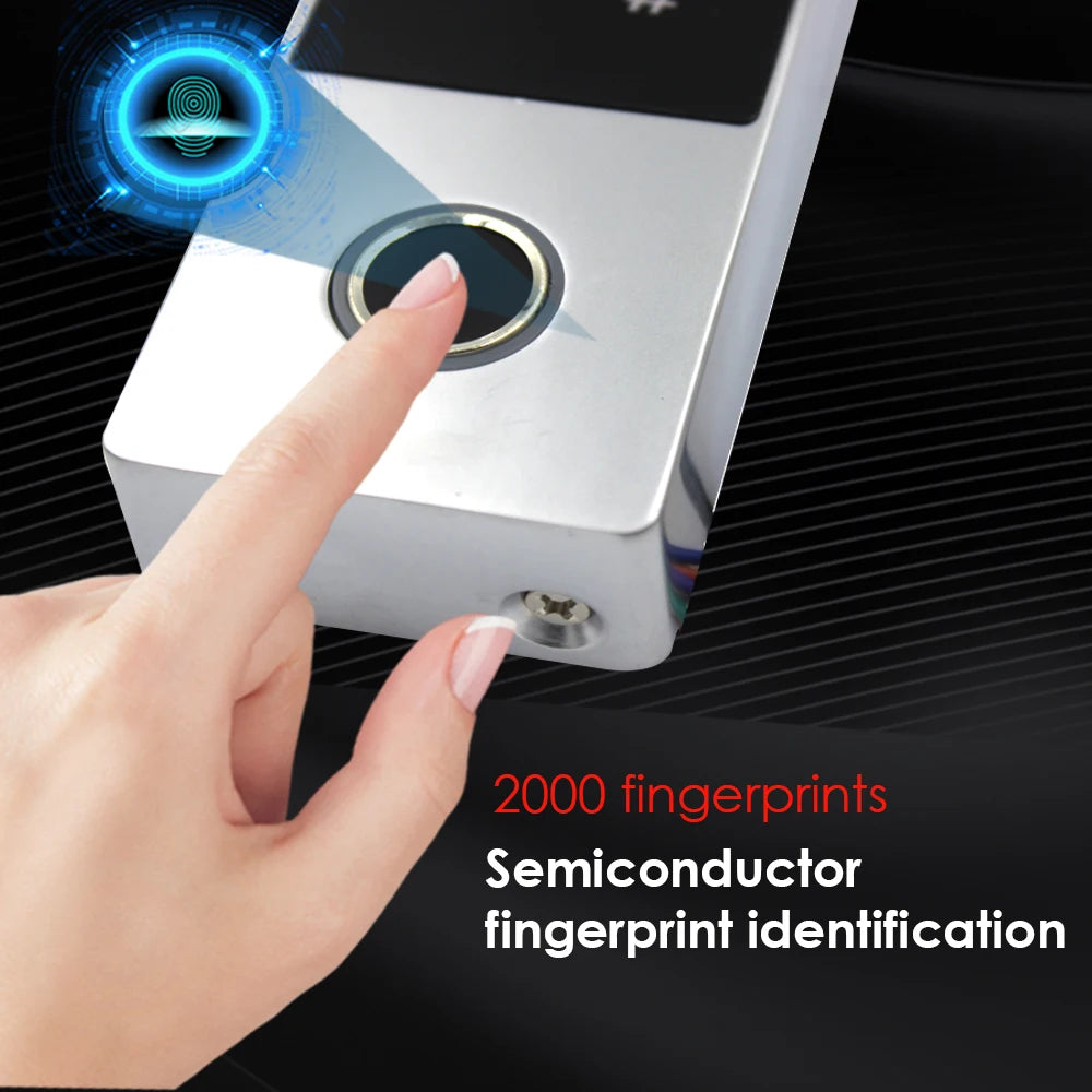 IP68 Waterproof New Metal Fingerprint Standalone Door Access Control System W/ 125Khz RFID Card Reader 2000 user Vue